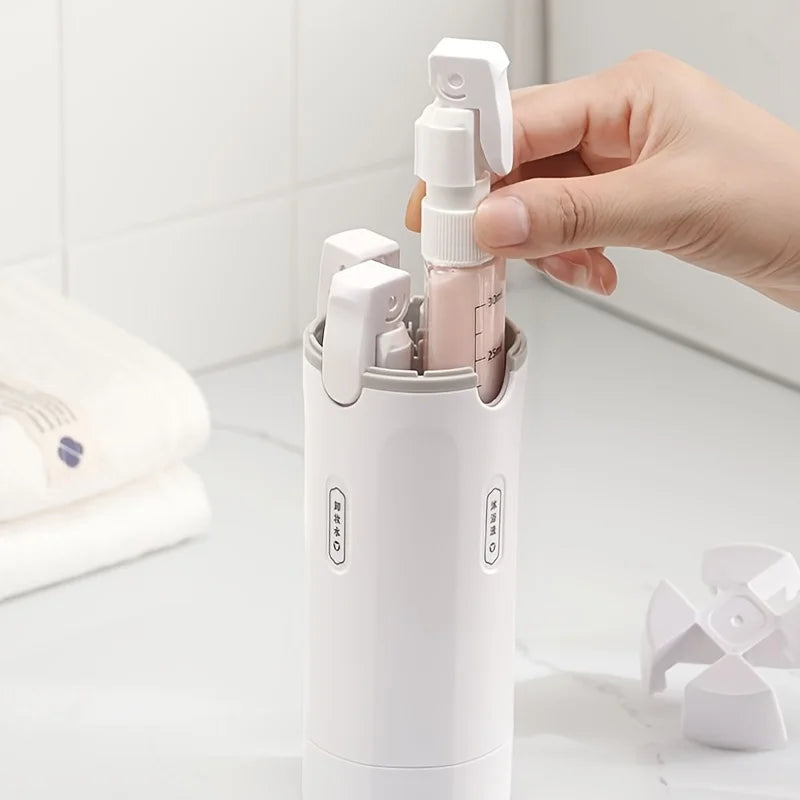 PrepEase 4-in-1 Leak-Proof Travel Bottle System